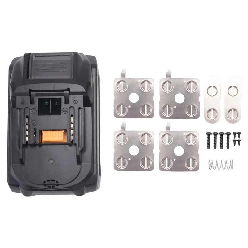 

Пластиковый корпус для аккумулятора A93Z BL1830 с платой защиты PCB, вход для аккумуляторов 21700, для 18В аккумуляторов BL1850 BL1830 BL1820