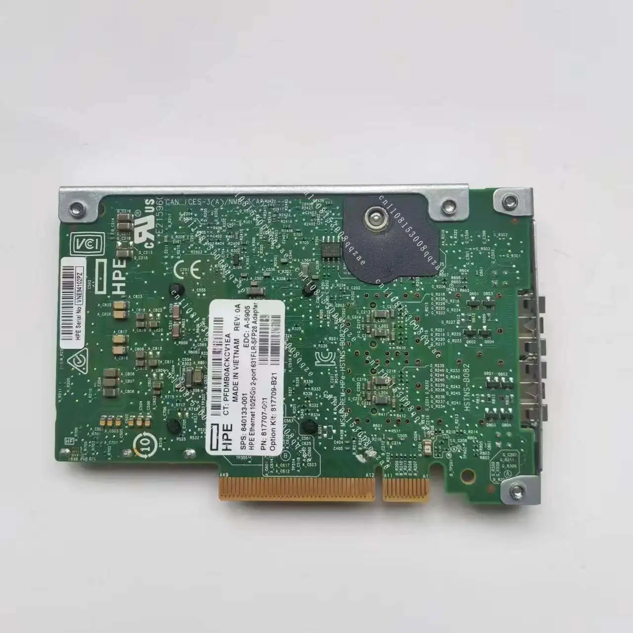 HPE 631FLR-SFP28 817709-B21 840133-001 817707-10,000 megabyte network interface card