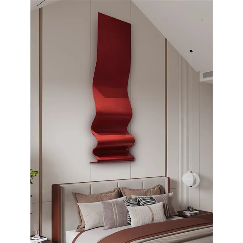 Sales office High-end wall decoration Office art installation Murals Entry door Entrance wall decoration