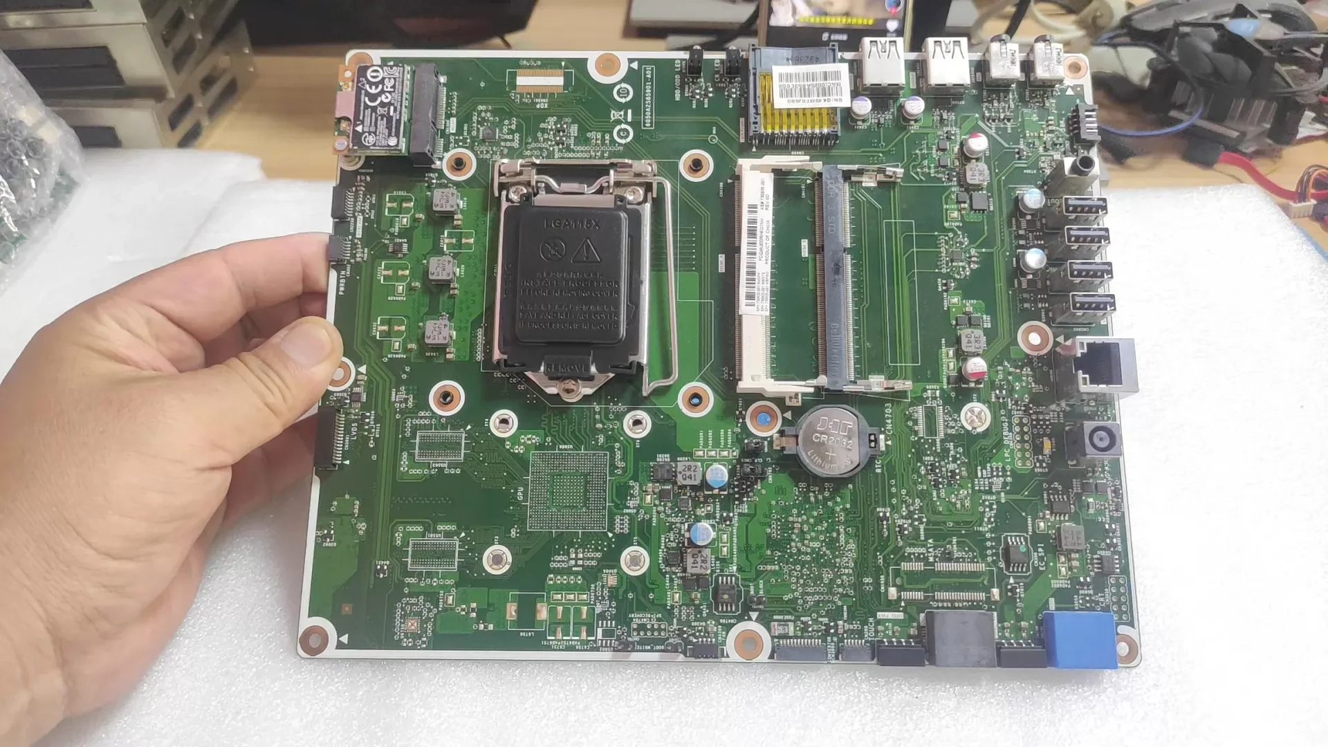 Suitable For HP Pavilion 21-H013w 23-G 23-G116 AIO Motherboard 730935-001 6050A2585901-A01 Mainboard 100% Tested OK Fully Work