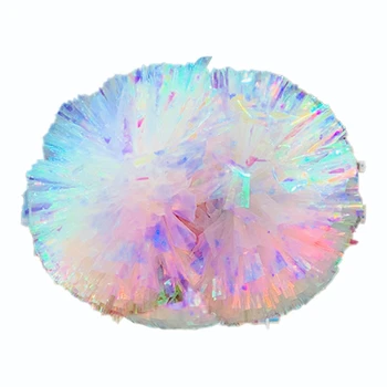 1 יחידה פומפום צ'ירלידינג ספורט צ'ירלידר קשת פומפום מסיבת מועדון כדורסל משחק Majorettes זר ידיות פלסטיק פרח