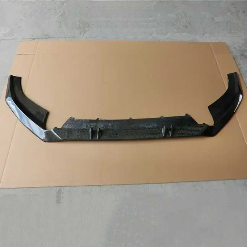 Suitable for Audi A6 front lip, front spoiler, front bumper, carbon fiber, vacuum-formed factory direct supply Car parts