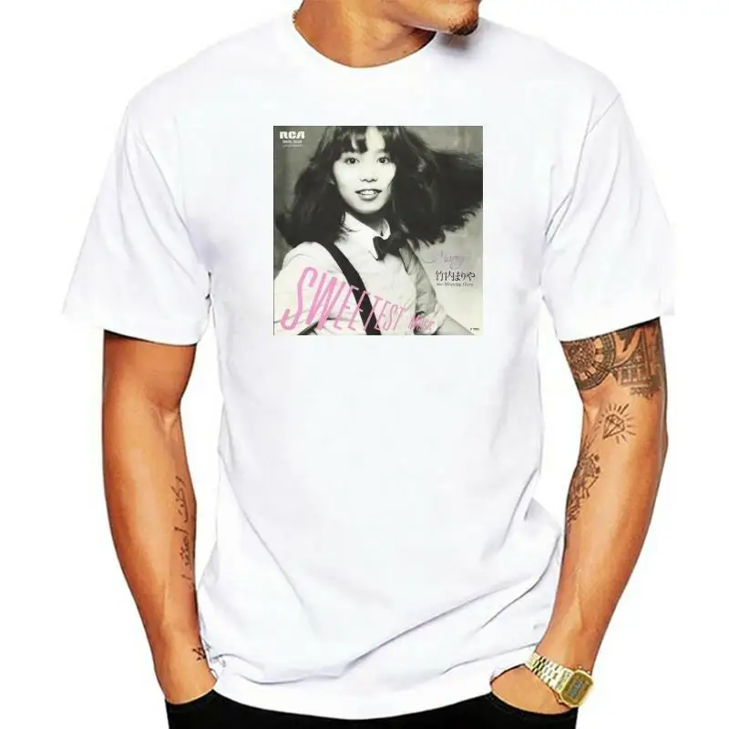 Fashion New Top Tees Tshirts Mariya Takeuchi Sweetest Music Japanese Japan Jpop City Pop Vaporwave T-Shirt graphic tees