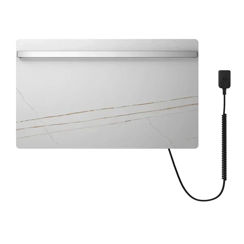 Muebles de baño eléctricos Wifi más vendidos con controlador, radiador de toallas montado en la pared