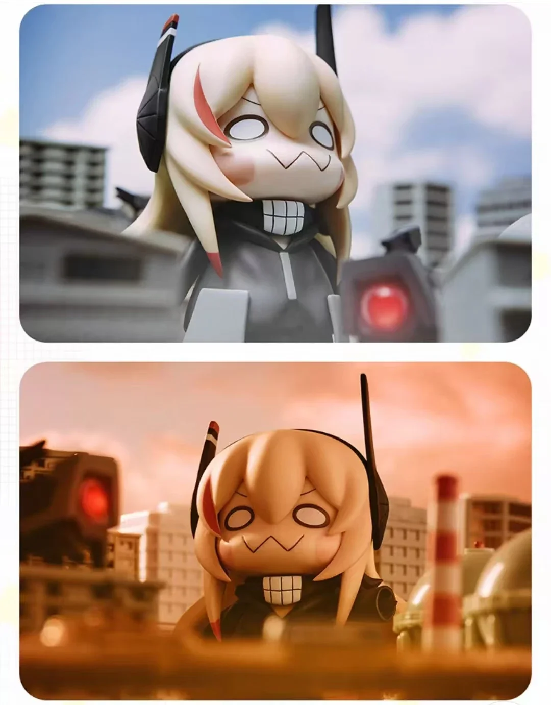 Em estoque Periféricos de animação de primeira linha para meninas 11,5 cm Q Ver. Figura de ação M4-SOPMODII-JR Figura de anime