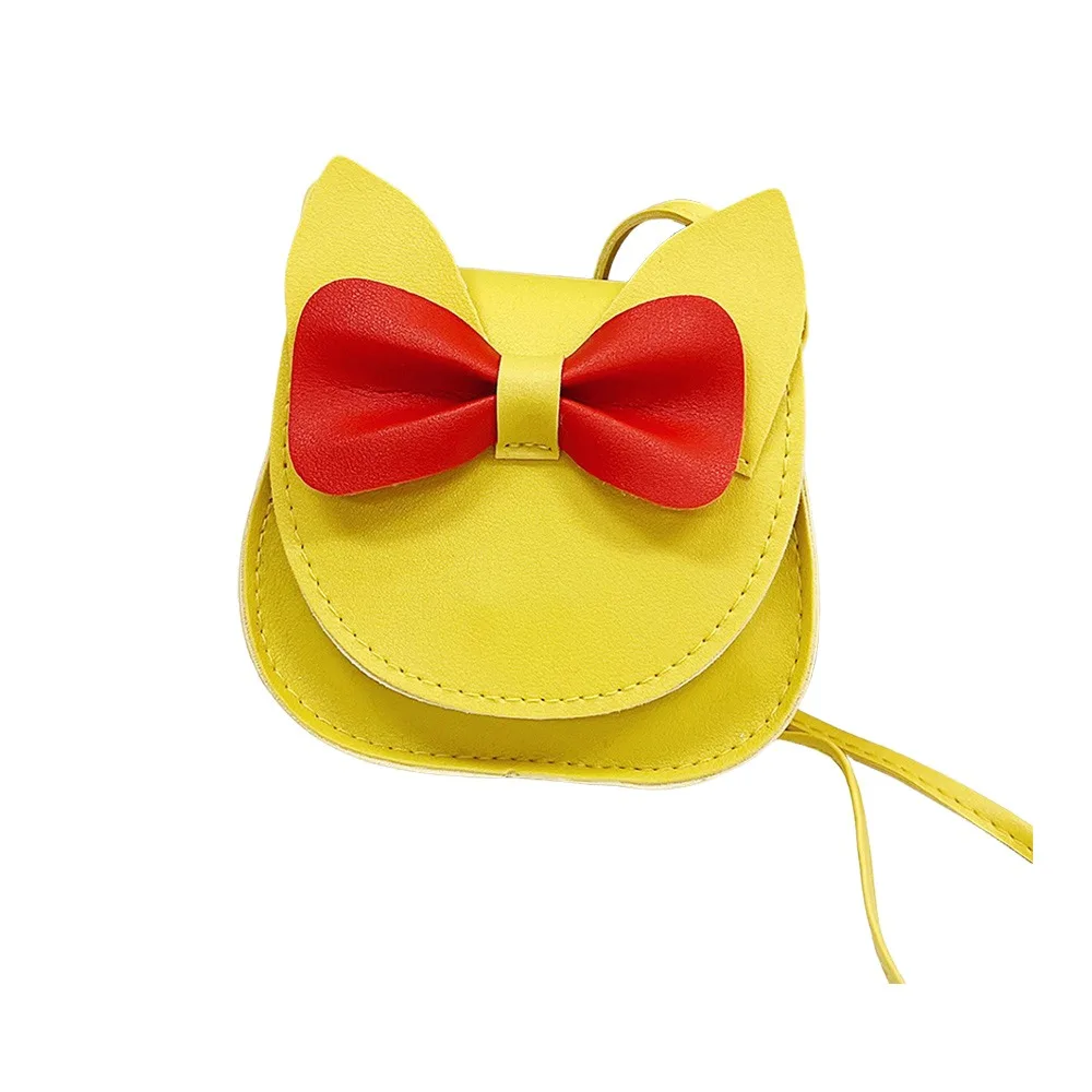 

Fashion Princess Kids Crossbody Bag Bow Cartoon Mini Shoulder Bags Kids Small Bag Children
