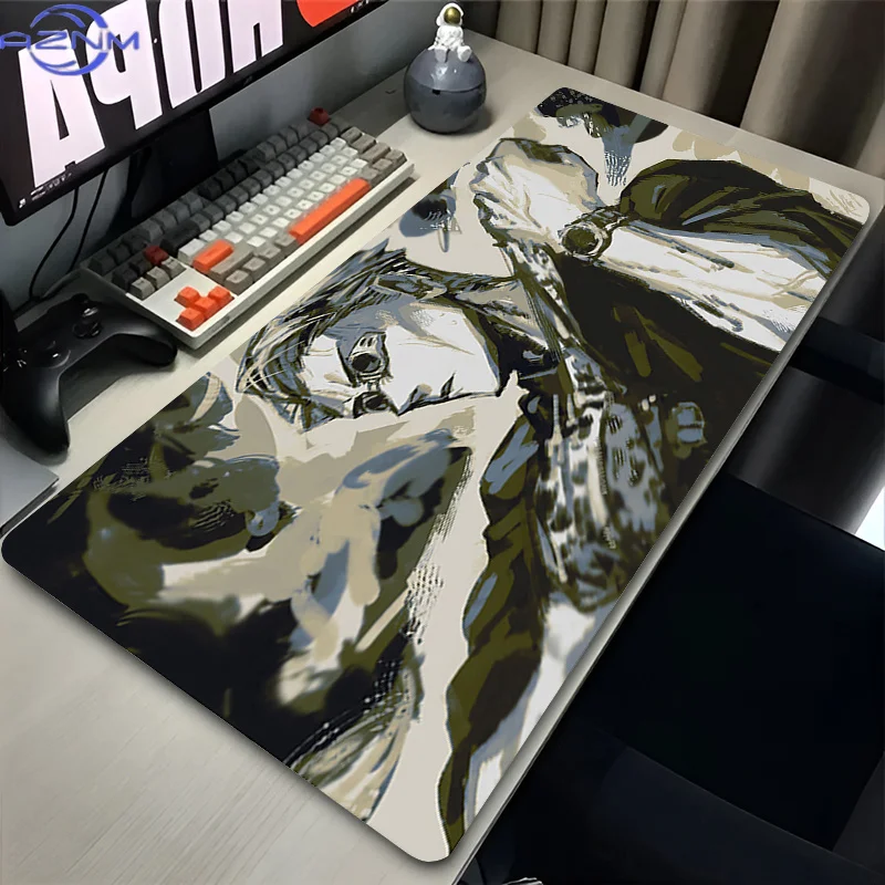 PC Cool Nanami Kento Gamer Cabinet Mouse Pads Japan Anime J-jujutsu K-kaisen Mousepad Laptop Non Slip Keyboard Rug XXL Desk Mat