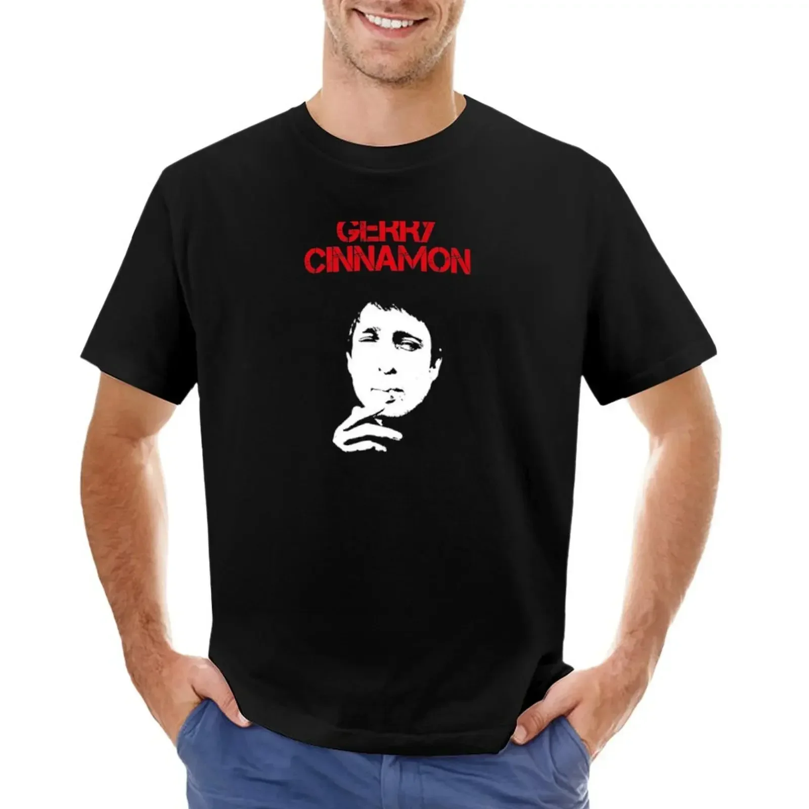 Gerry Cinnamon Erratic Cinematic T-shirt graphics for a boy Aesthetic clothing quick drying mens graphic t-shirts big and tall