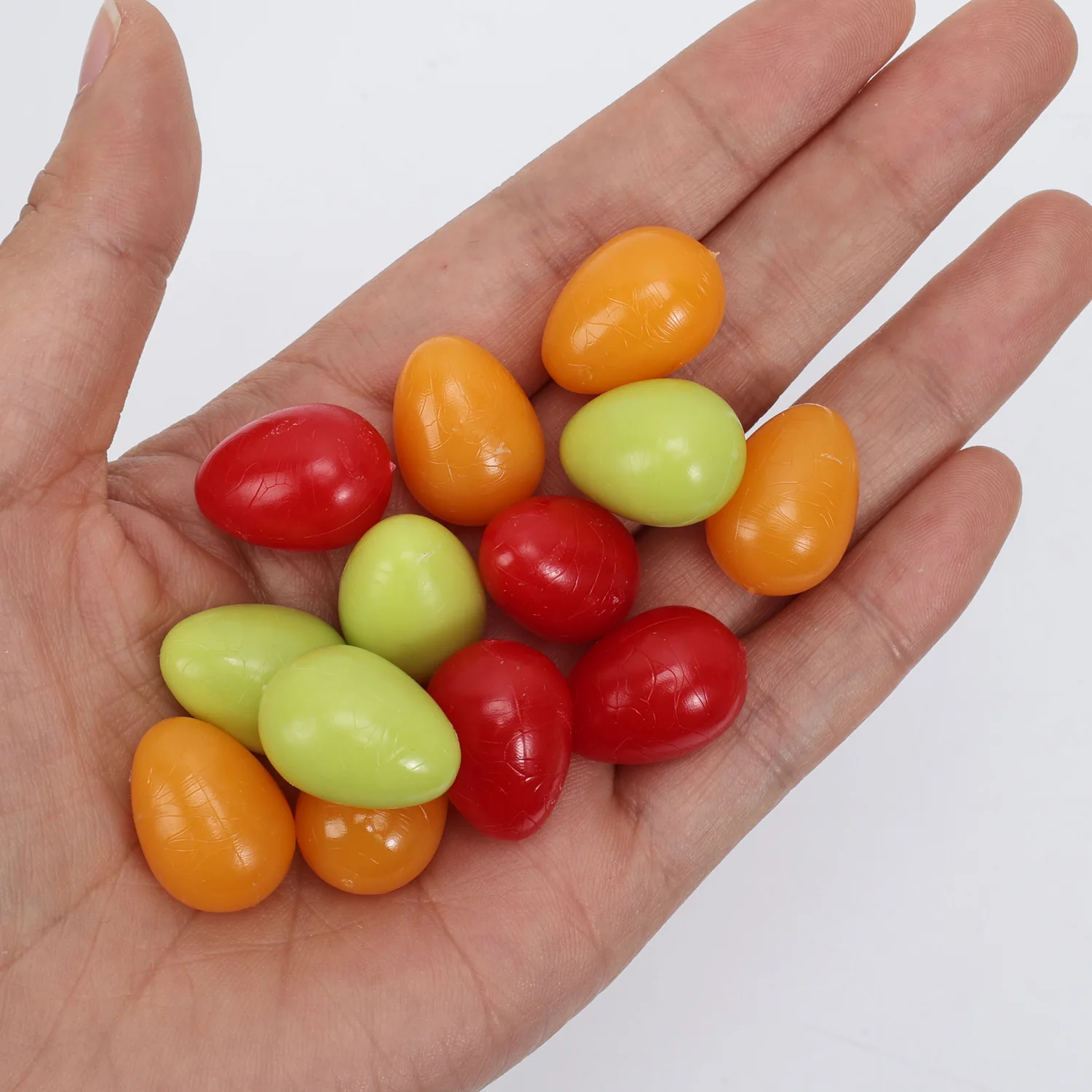 3pcs Mini Tomato Small Tomato Model Keychain Simulation Artificial Fruit Vegetable Model Fake Food Charm Home Decor Decoration