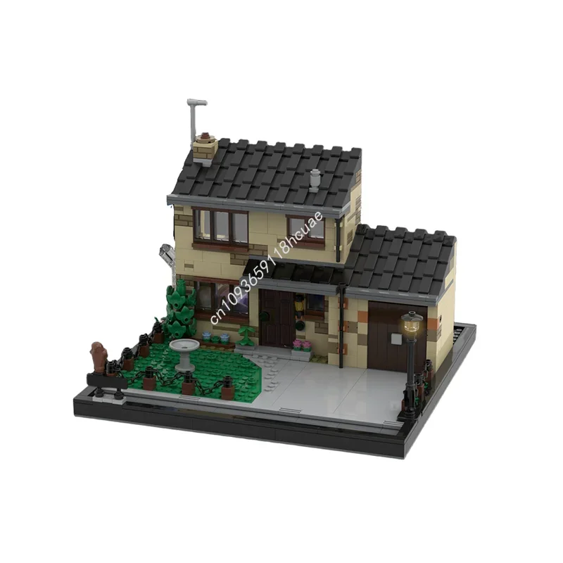 388pcs MOC 4 Privet Drive Scenery Harry Pottered Model Building Blocks Assemble DIY Toy Idea Education Festival Gifts Brick view 2