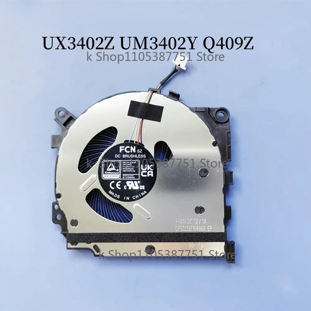kk+New  Asus Zenbook Lingyao 14 Ux3402z Um3402y Q409z Fan