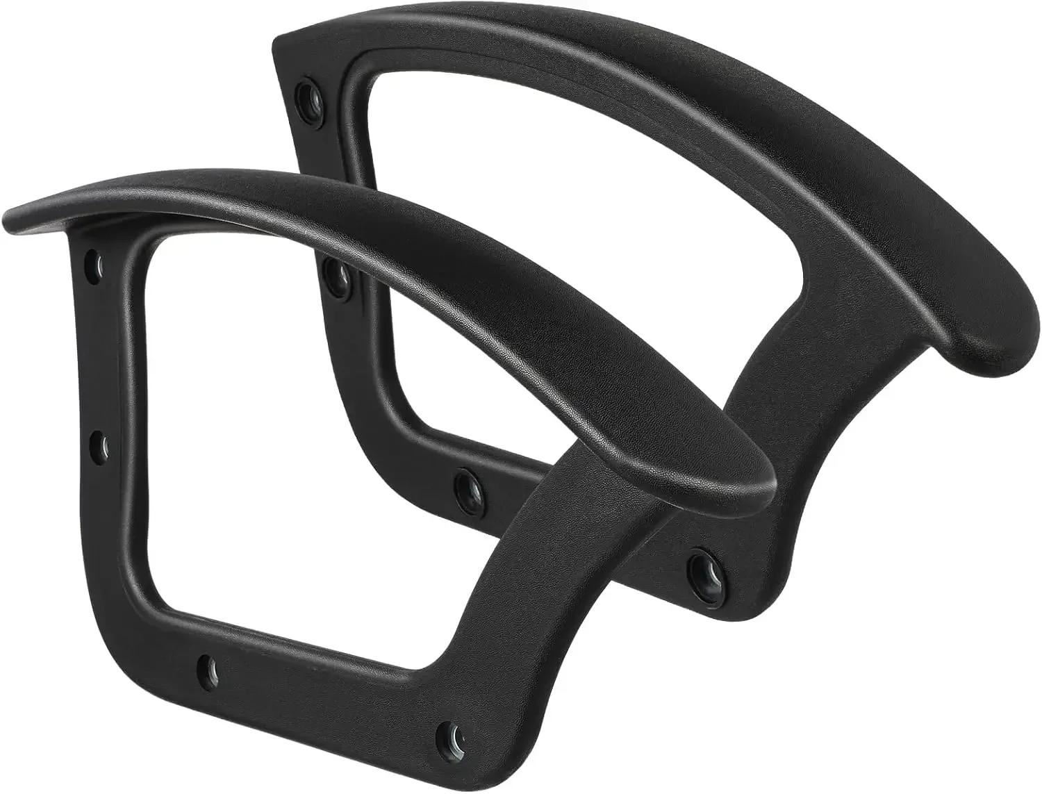 

Office Chair 2pcs Ring Arm Replacement Parts Wheelchair Accessories Plastic Chairs Black Armrest Part Accessories