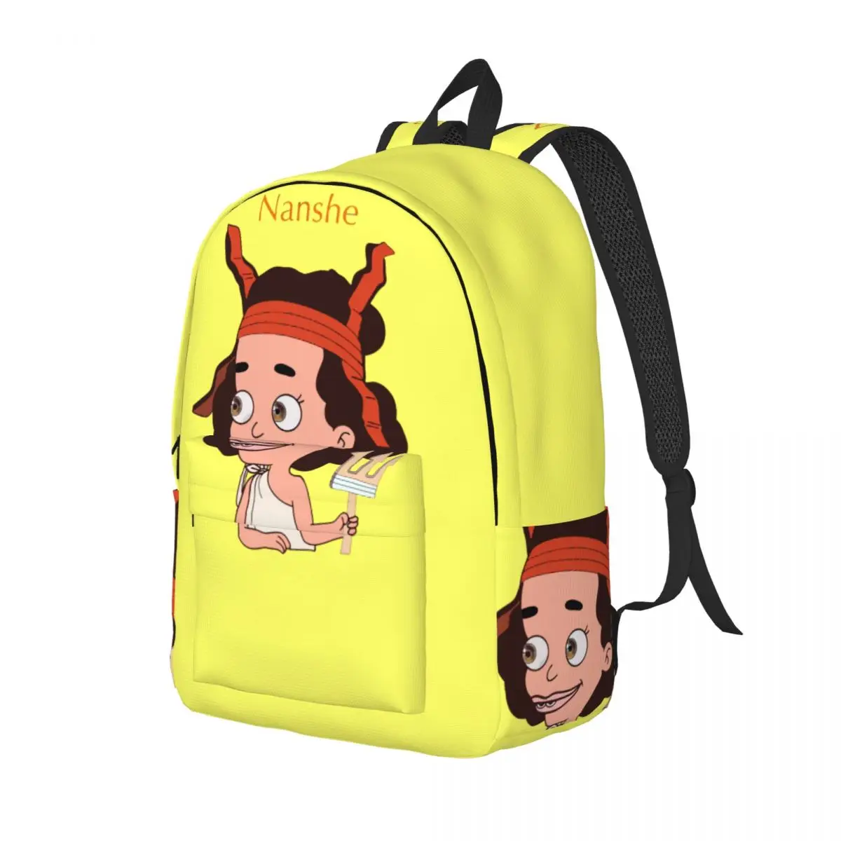 Schoolbag Nanshe Cartoon Zipper Closure B-Big Mouth For Men Kid Gift Good Quality Children's Bags Weekend Picnic