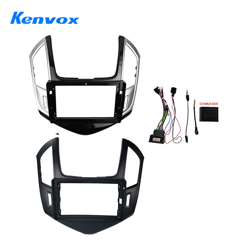 Kenvox 9 Inch For CHEVROLET CRUZE 2013-2015 Car radio Android Stereo GPS MP5 Player 2 Din Head Unit Panel Frame Fascia Cover