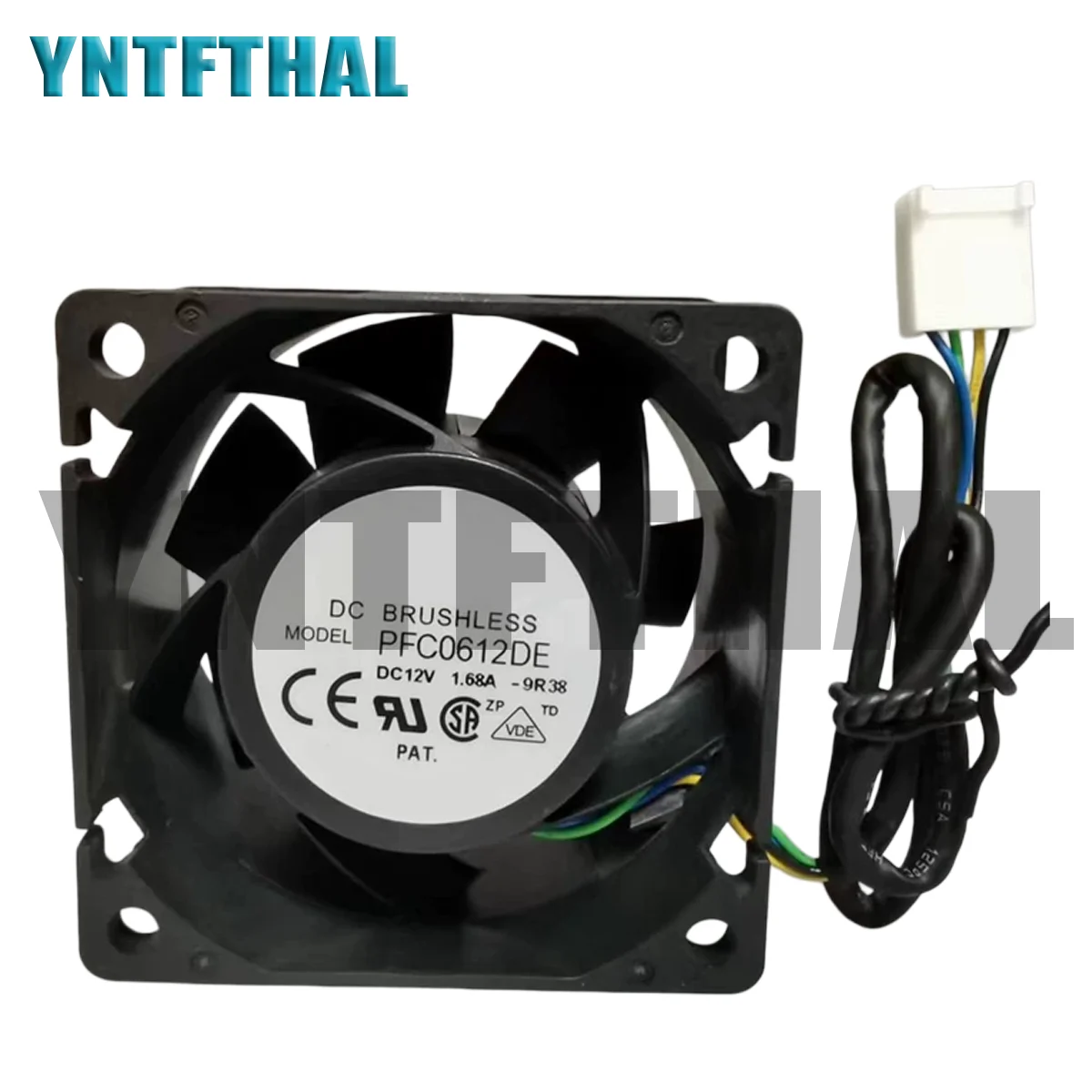 

New PFC0612DE DC12V 1.68A 60X60X38 mm Four Lines Cooling Fan