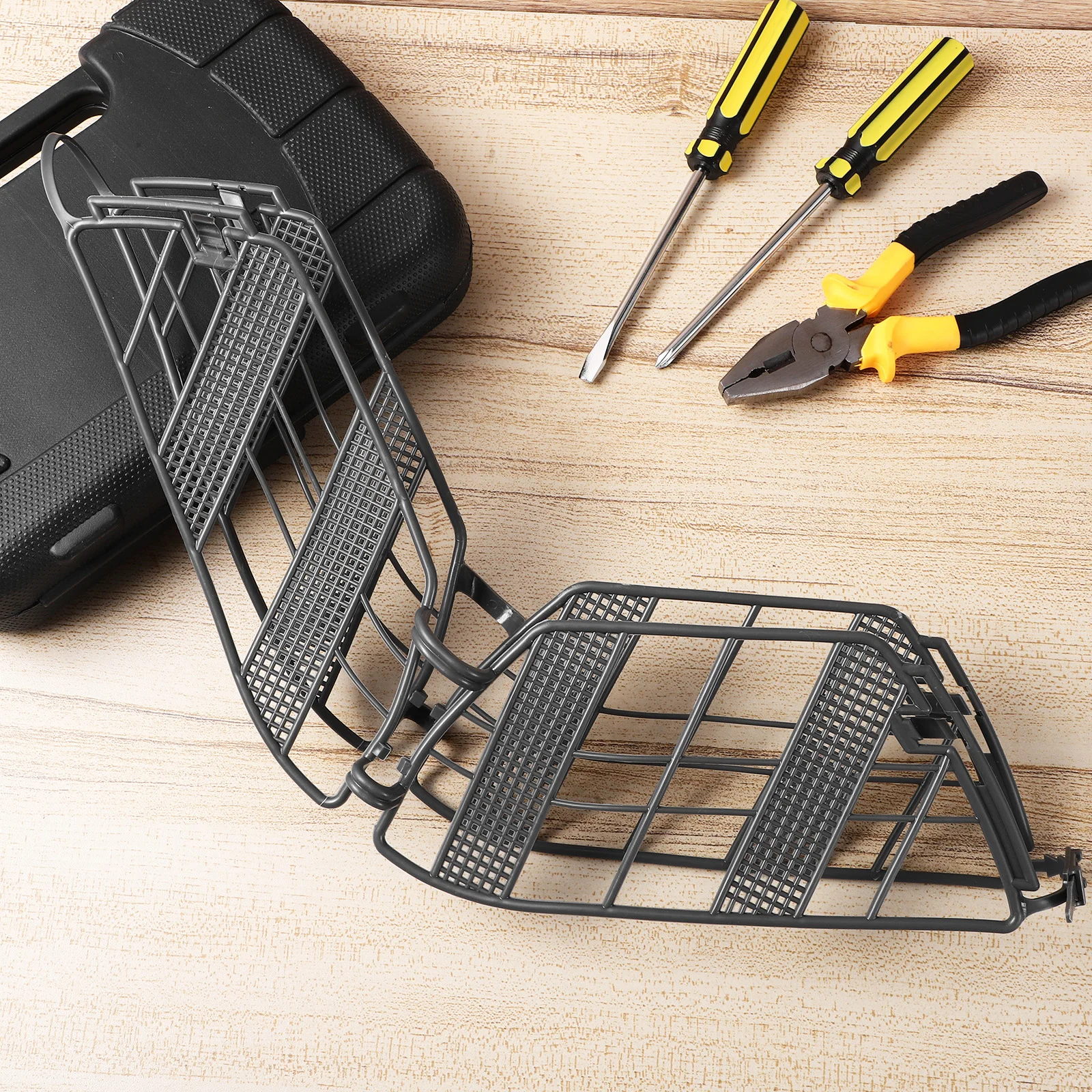 

1PC Protective Net Rear Wheel Guard Universal Fit Plastic Screen For Bicycle Safety Cover Accessories Lightweight Durable Bike