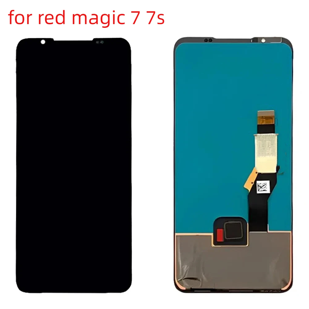 Amoled For red magic 7 NX679J Lcd Screen Display Touch Glass For red magic 7s