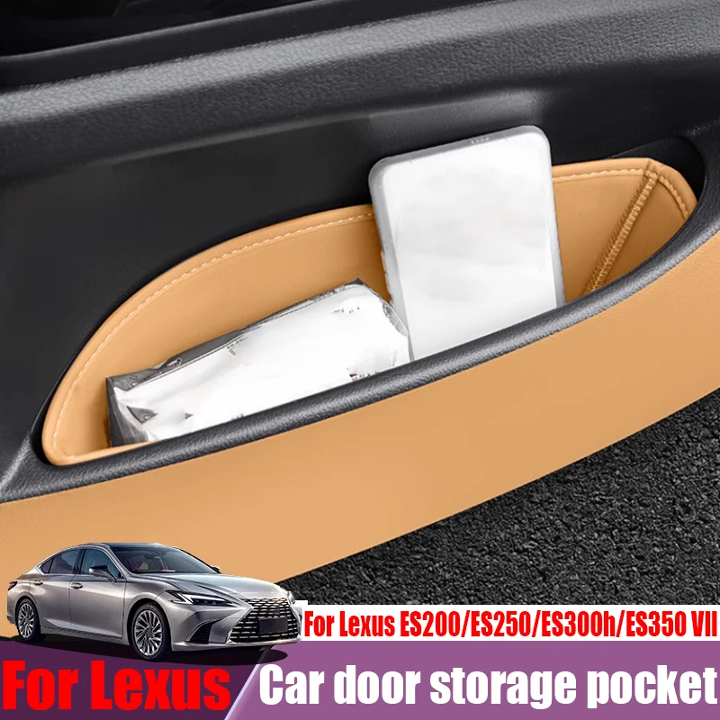 For Lexus ES200/ES250/ES300h/ES350 VII car door storage compartment car interior storage accessories increase storage space