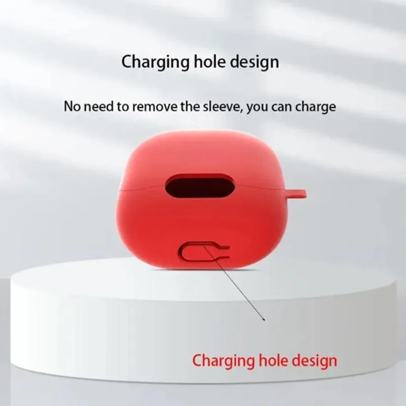 Potdemiel Pokemon 이어폰 케이스 Anker Soundcore Liberty 4 NC 실리콘 이어 버드 충전 박스 후크가있는 보호 커버