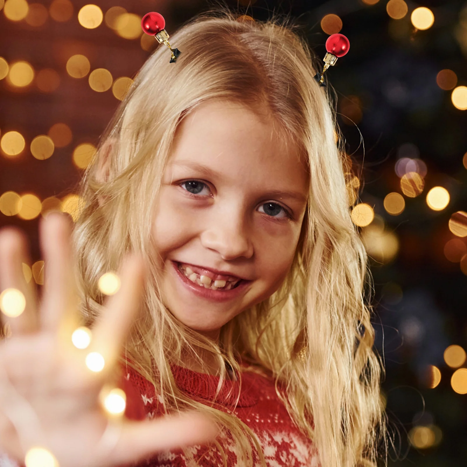 

12 шт., рождественские бусины для бороды, колокольчики, красочные зажимы для волос, бороды, многоразовые аксессуары «сделай сам», праздничный декор, подвески-колокольчики для волос