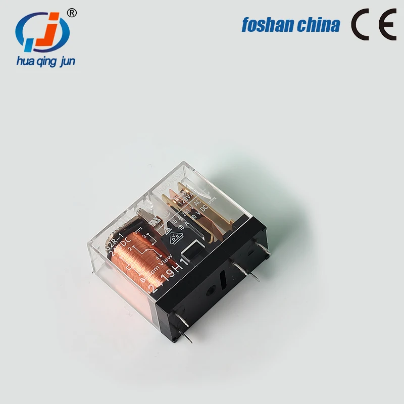 1NO 1NC Relay G2R-1 12VDC atau 24VDC SPDT Relay Elektromagnetik untuk Kontrol Otomatisasi