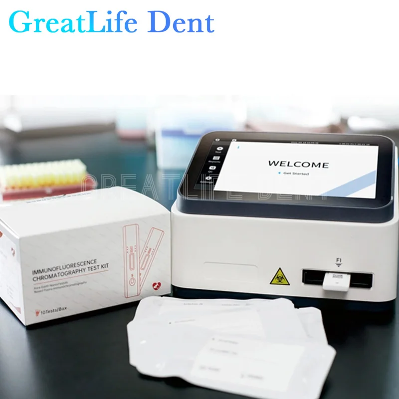 GreatLife Dent SEAMATY VG2 POCT Analizador automático portátil de electroestimulación Animal, Gas en sangre, progesterona, veterinario, MSLDBA20