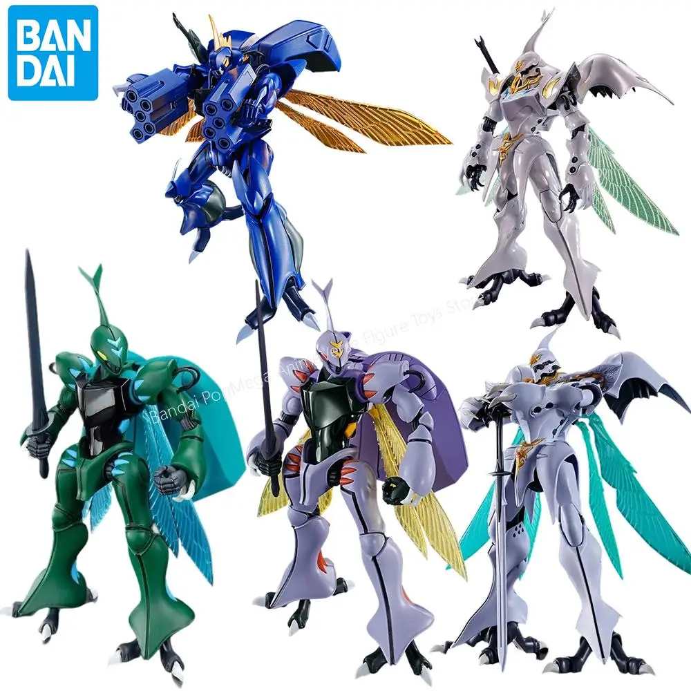 

Bandai Genuine HG 1/72 Aura Battler SIRBINE TOKAMAK DUNBINE VIRUNVEE Anime Action Figure Assembly Model Toys Gift Children Boys