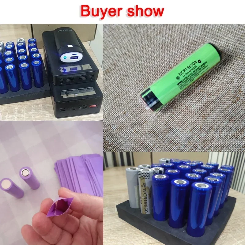 20/50/100/300 Uds Tubo termorretráctil de PVC 18650/21700/26650 envoltura de batería Lipo cubierta de película aislada precortada carcasa de funda