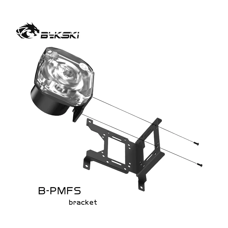 Bykski Multi-Functional Mounting Support For Radiator / Pump / Reservoir Bracket 12cm Hole,Water Cooling Parts,B-PMFS