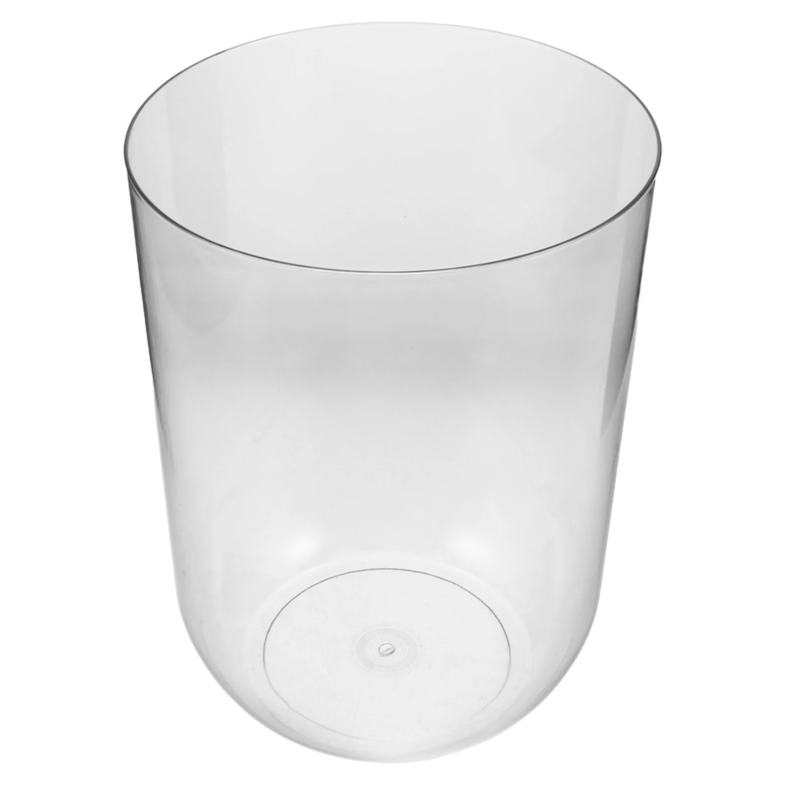 

8L Round Creative Ecological Fish Tank For Desktop Space-Saving Aquarium Starter Kit Small Cylindrical Plastic Bowl For Betta