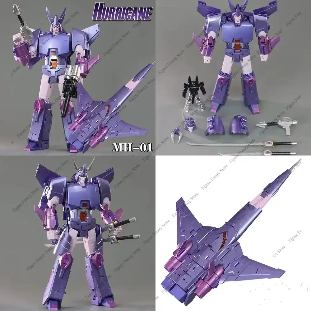 Oferta Especial para Figura de Acción de Aleación de Terceros de la Serie MHZ Transformation Cyclonus MH-01 MH01 MH-01B Hurricane KO FT-29 G1