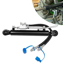 Hydraulic Top Link Cat. 1-1 with Block 20 7/8” - 31 7/8” with 2 x Hose and a Dual Check Vavle, Fits for Tractors, Excavators