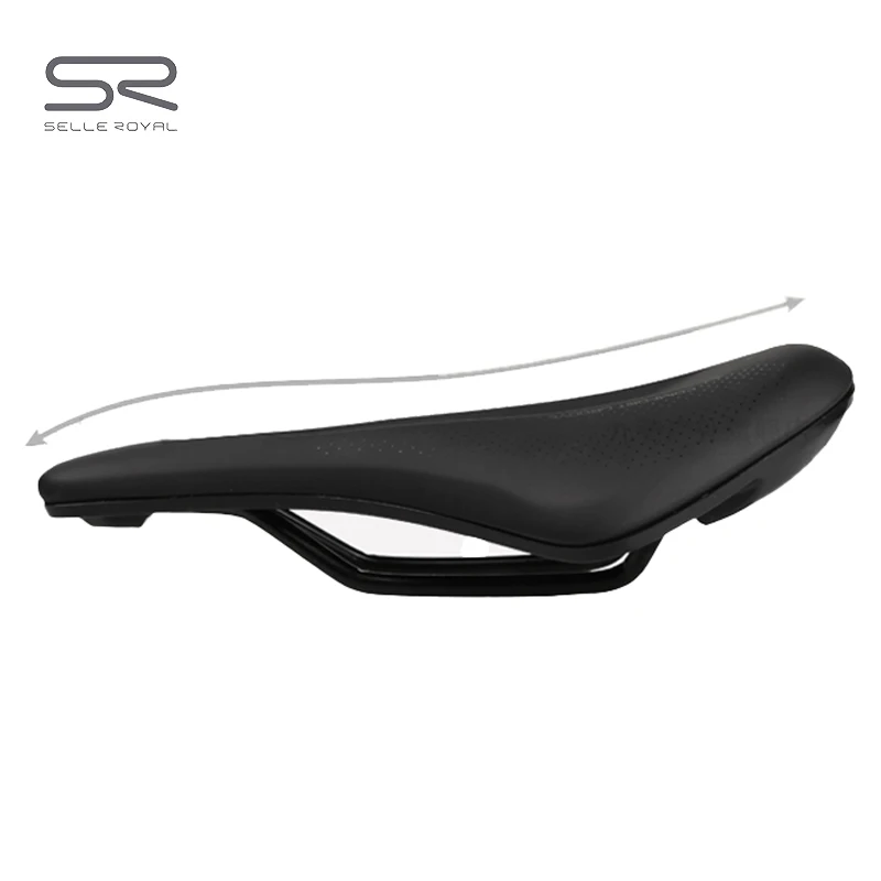 SELLE ROYAL MTB Bike Slim Saddle Seat Hollow Breathable Foam Matrix Fill Bike Cushion For Men Skid-proof Soft PU Leather Saddle