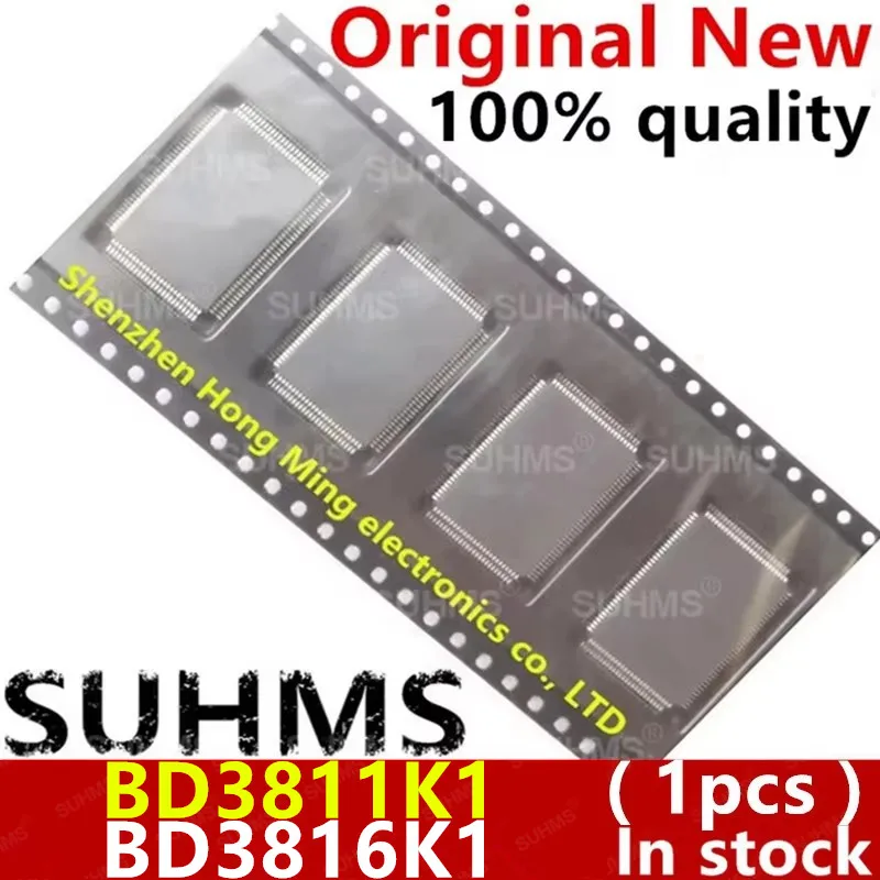 (1piece)100% New BD3811K1 BD3816K1 QFP-80