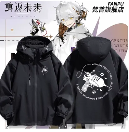 

Реверс аниме: 1999 с капюшоном, толстовка с капюшоном, куртка для косплея, осень-зима, мужское и женское пальто, свободная куртка, топы FP