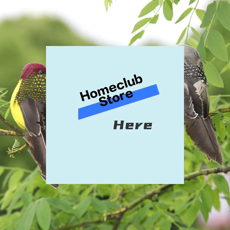 1Pc Simulation Birds Model Mini Fake Birds Artificial Foam Doves Wedding Garden Decoration.ornament【Homeclub】