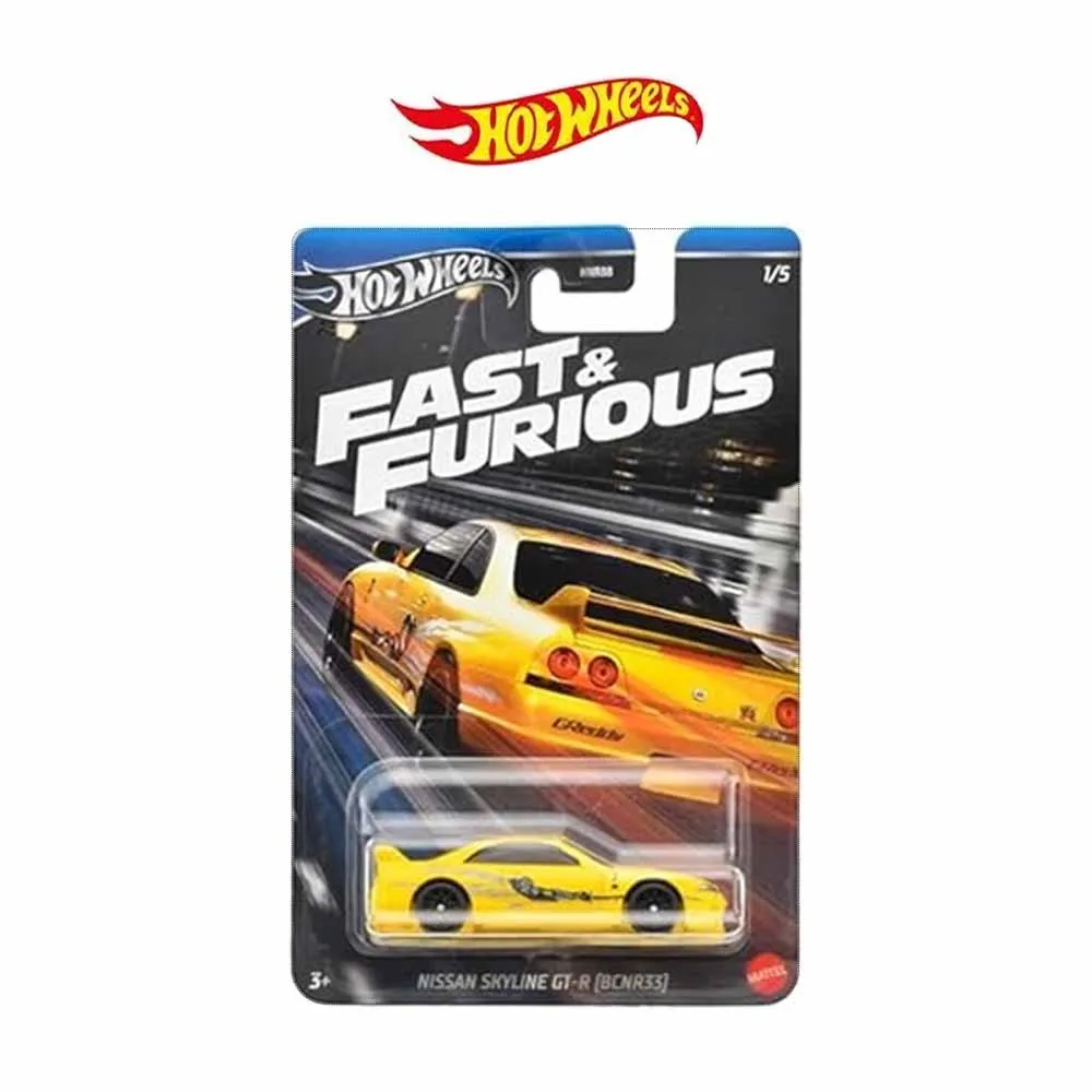 Hot Wheels Car Fast & Furious Toys for Boy 1/64 Diecast Vehicle Nissan 350Z Porsche 911 Gt3 Rs Chevy Impala Toy Gift