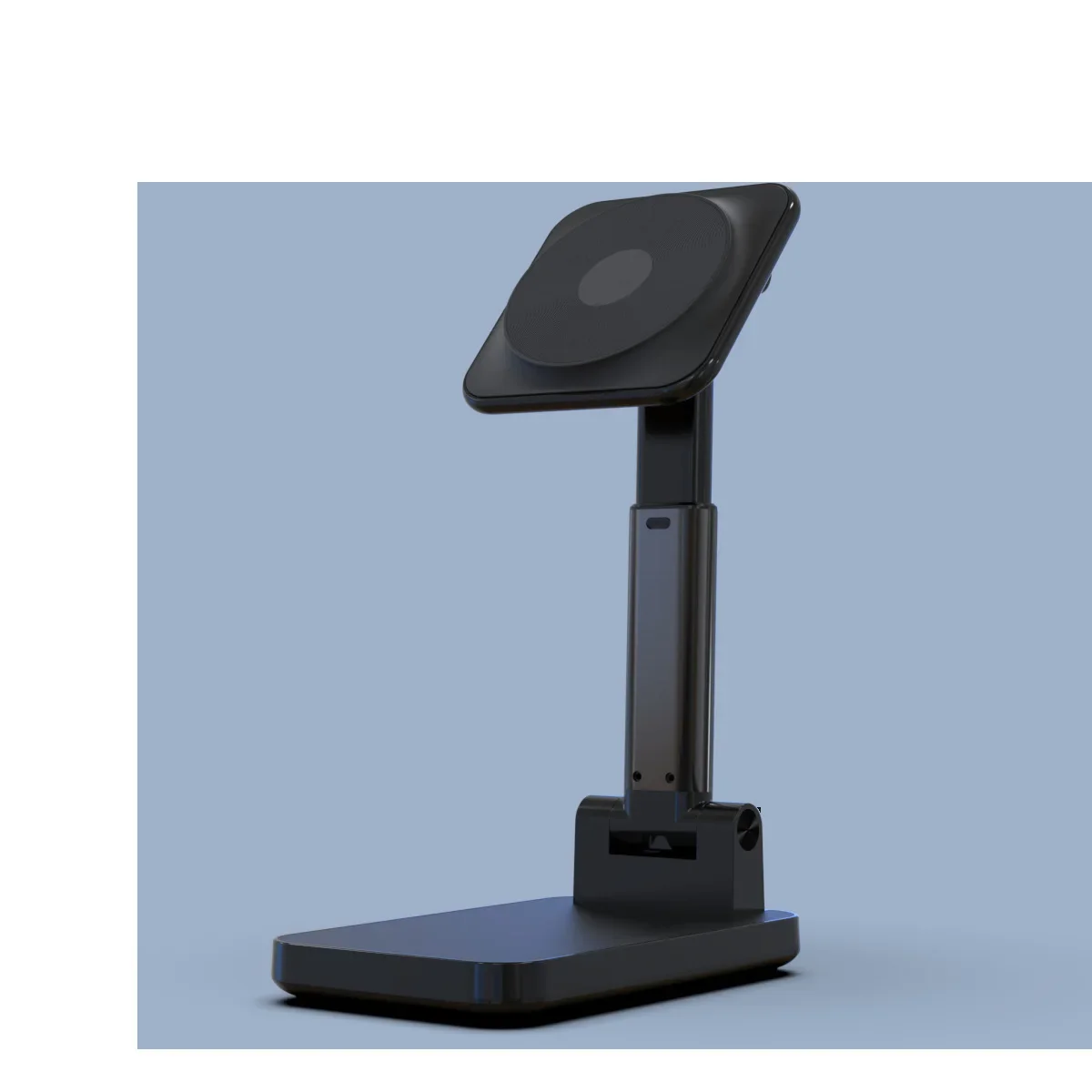 Tablet Phone Holder Wireless Charging Stand 15W Fast Charging For Iphone Android Mobile Phones Adjustable Desk Support