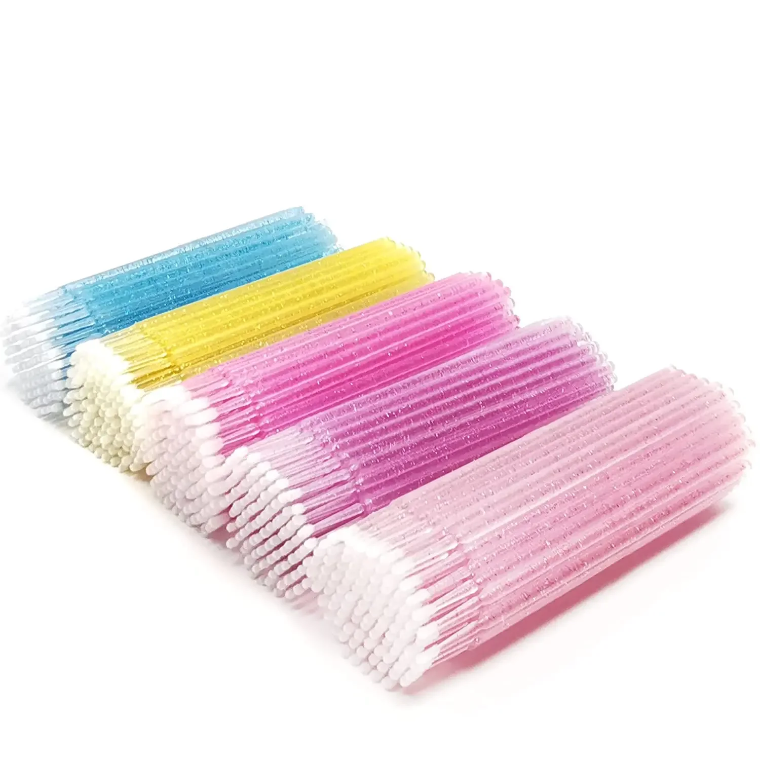 1000pcs Disposable Micro Brushes Cotton Swab Individual Eyelashes Microbrush Lipsticks Lash Removing Lash Extension Accessories