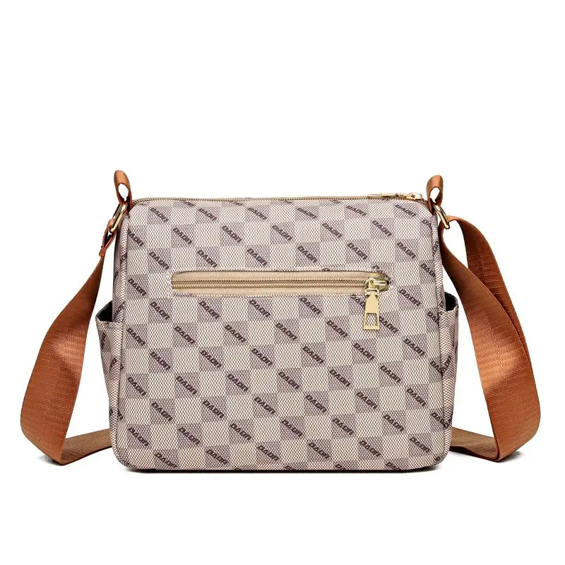 2023 Women Messenger Bag Multi-Pocket Middle-Aged Elderly Mother Travel Shoulder Wrap Bag