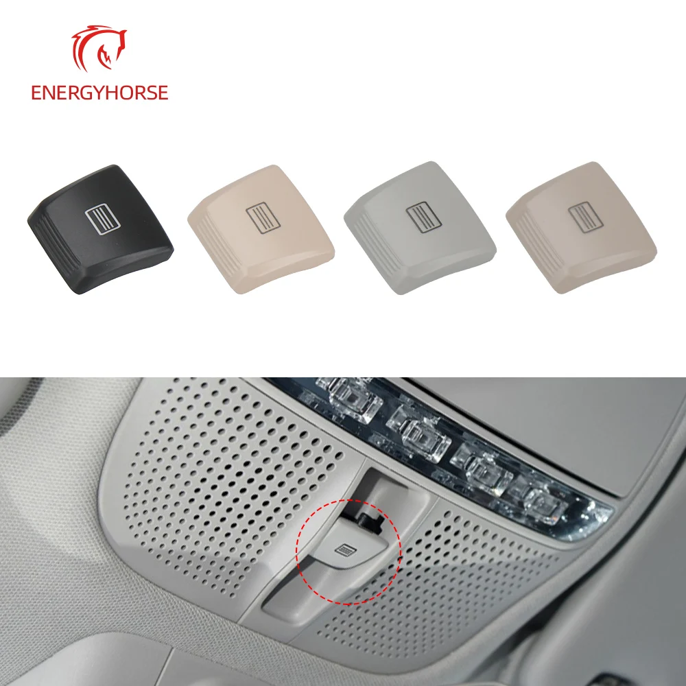 For Mercedes Benz W205 W253 W213 W222 Car Sunroof Window Switch Button Cover Plastic Car Indoor Ceiling Light Switch 