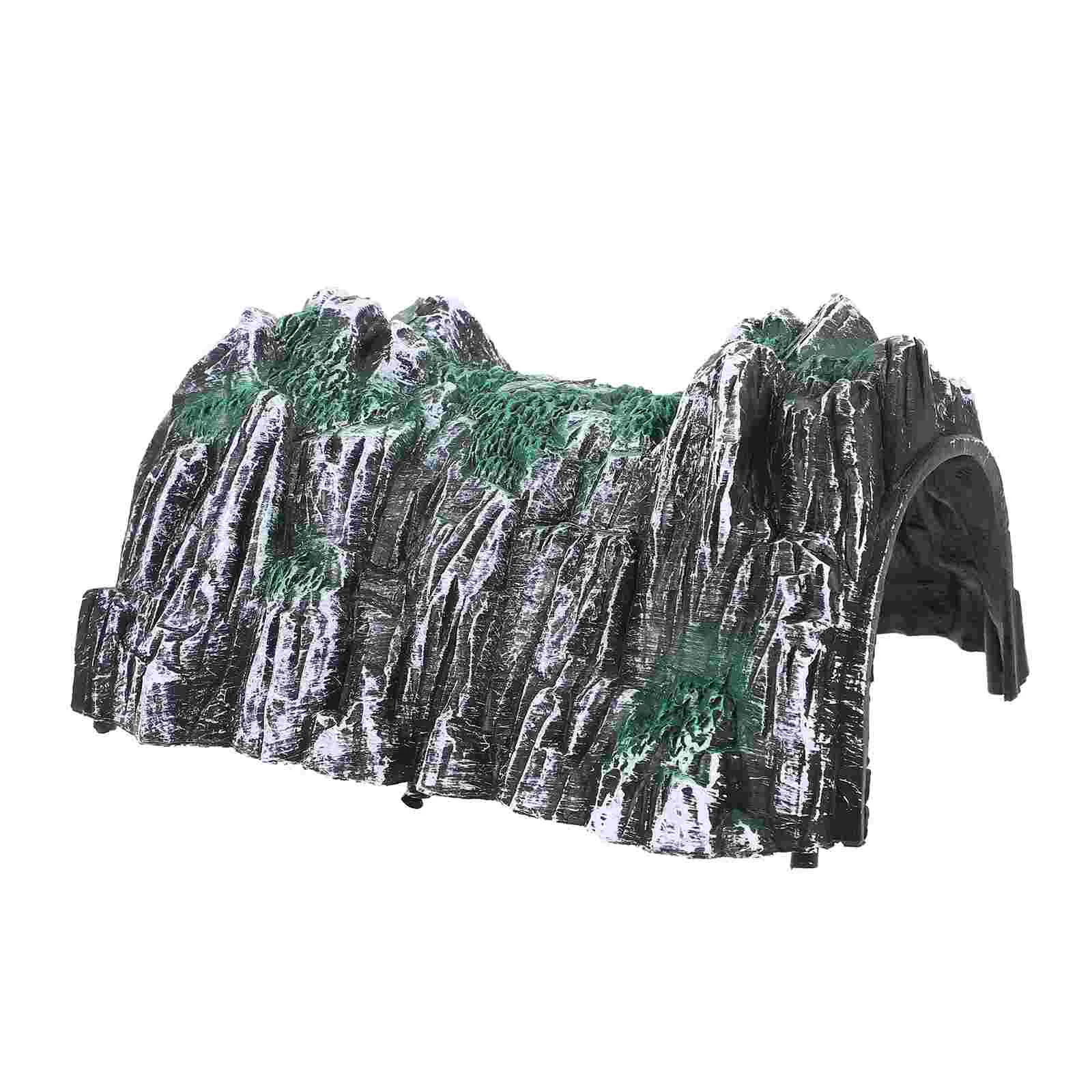 

4 Pcs Train Tunnel Pretend Cave Model Sand Table Simulation Plastic Children Toy