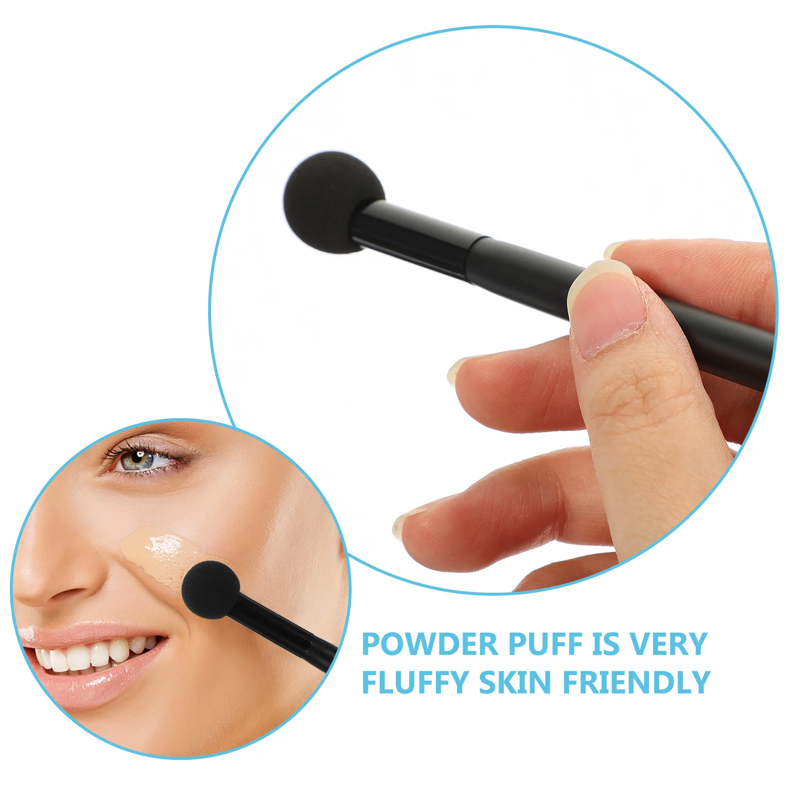 3 قطع من فرش مكياج أحمر الشفاه متعددة الوظائف، فرشاة خافي عيوب البشرة الاحترافية للنساء، مجموعة مزج شفاه الوجه #1