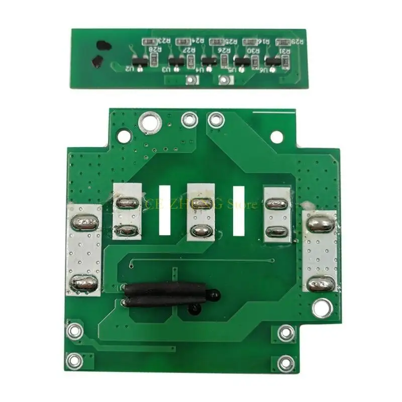 E56B Durable 21700 BAT618 10 Battery Box for Case PCB Circuit Board Durable Plastic Battery for Shell for 18V Battery