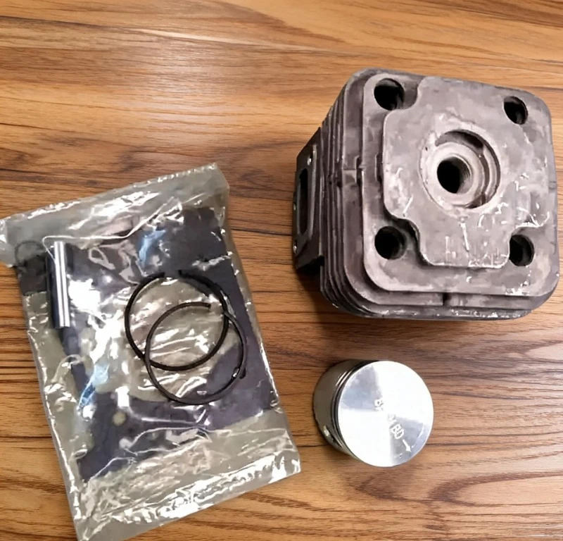 DSH4000 Cylinder Piston Kit 40MM 61450048 61450442 Compatible With Efco DSH4000T Oleo-Mac BCH40 Brush Cutter Replacement Parts