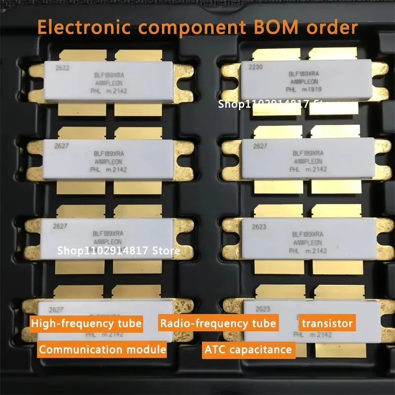 

BLF189XRA 1PCS/ ATC capacitor high-frequency tube RF tube Communication module Microwave tube Electronic components