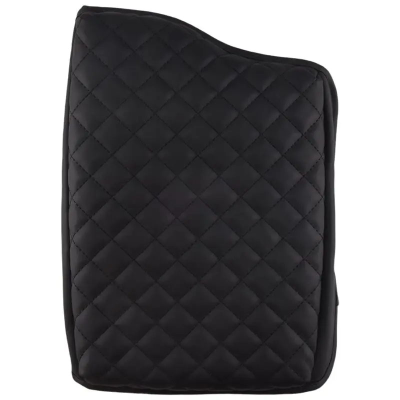 ASMA-Car Leather Center Console Armrest Box Mat Pad Cover For Palisade 2019 2020