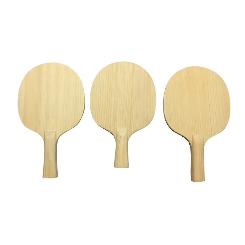 Single Ply Hinoki Solid Wood Table Tennis Blade 8mm Ping Pong Blade  FL CS ST Soft Elastic for Loopdriving Players