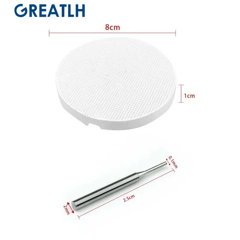 Dental Honeycomb Round Firing Trays with Metal Pins for Sintering Pan Rack Circle Plate holder Dental Technician Supplies