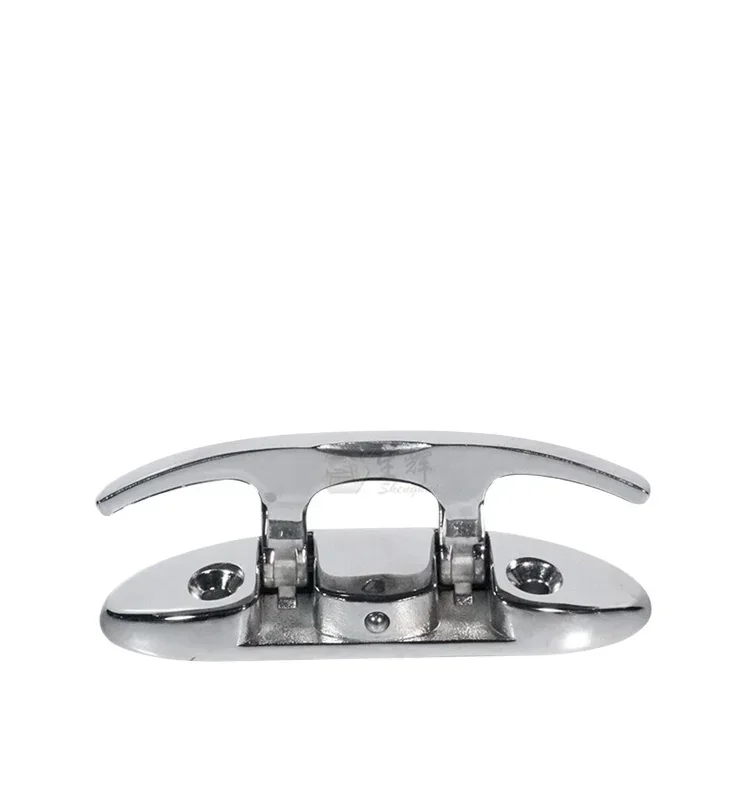 

Boat 316 Stainless Steel Pull-Up / Pop-Up Flush Mount Lift Cleat 8'' Marine